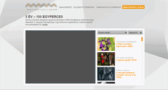 Desktop Screenshot of gyujtemenyek.nava.hu